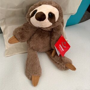 AURORA STUFFED PLUSH SLOTH- NWT- 20 INCHES